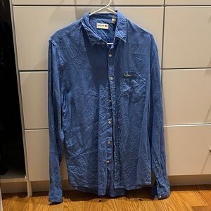 Lacoste Men's Blue Shirt